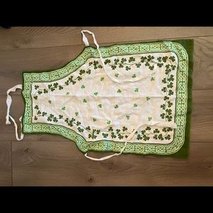 Little kids Irish cooking apron